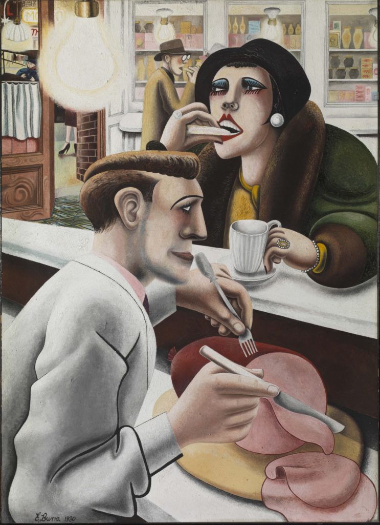 Painting by Edward Burra