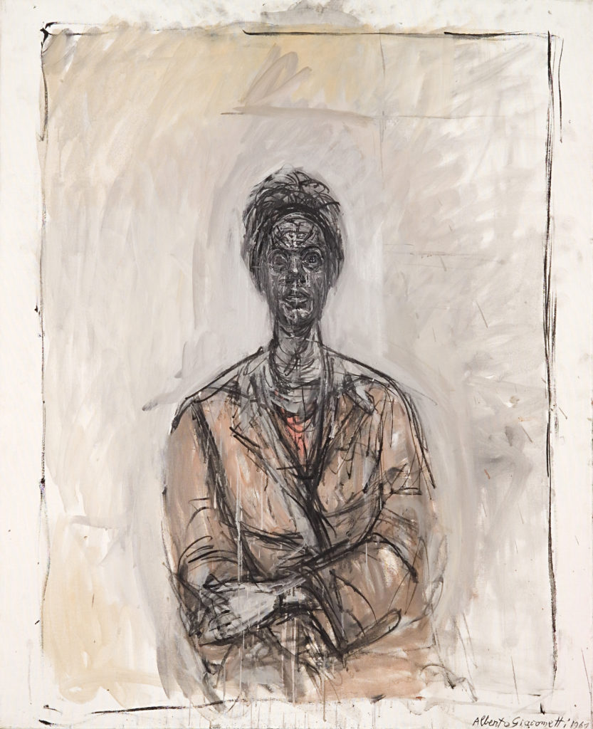 Painting by Alberto Giacometti