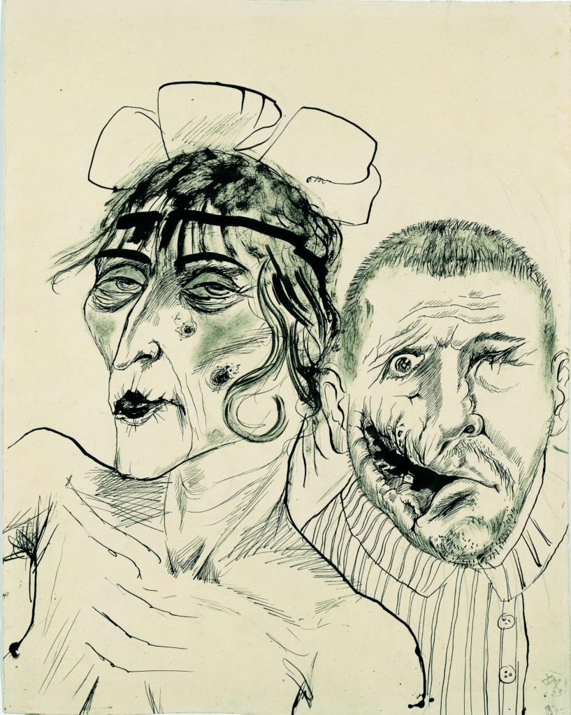 Drawing by Otto Dix