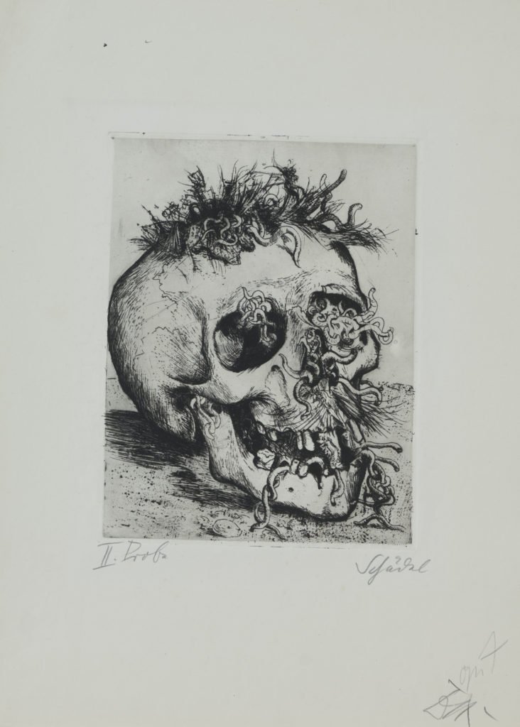 Print by Otto Dix