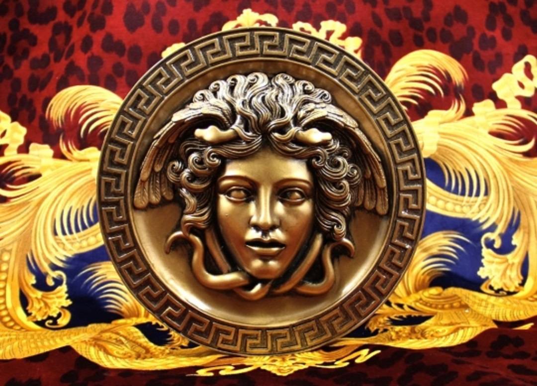 The Medusa is the brand symbol the fashion house of Versace uses in its branding. According to Greek Mythology, the medusa was a monster and the most beautiful woman in the world.