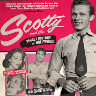 book cover to hollywood scandal book
