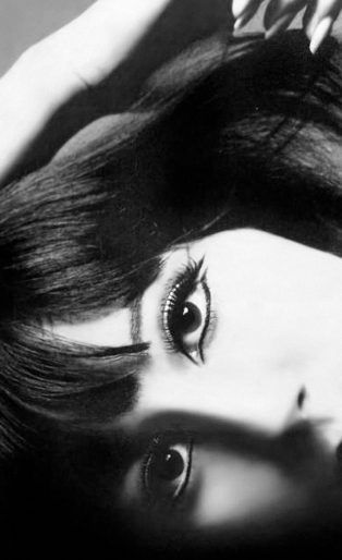 Cher black and white sideways