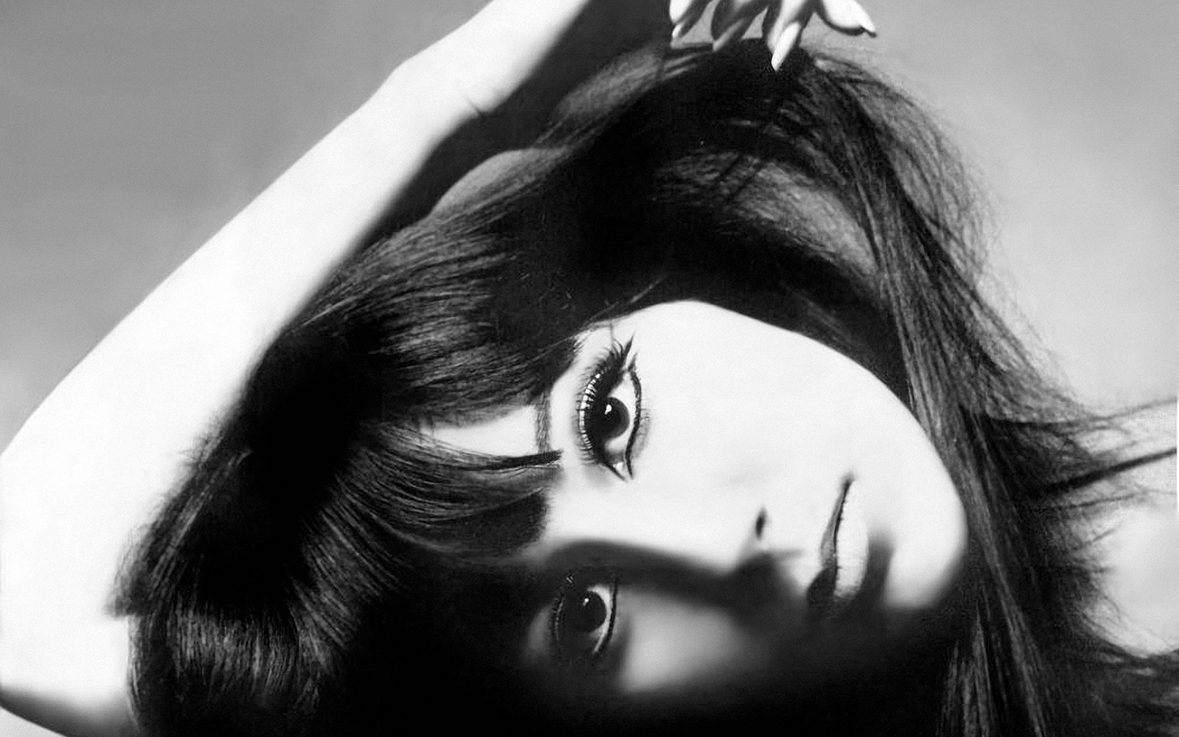 Cher black and white sideways