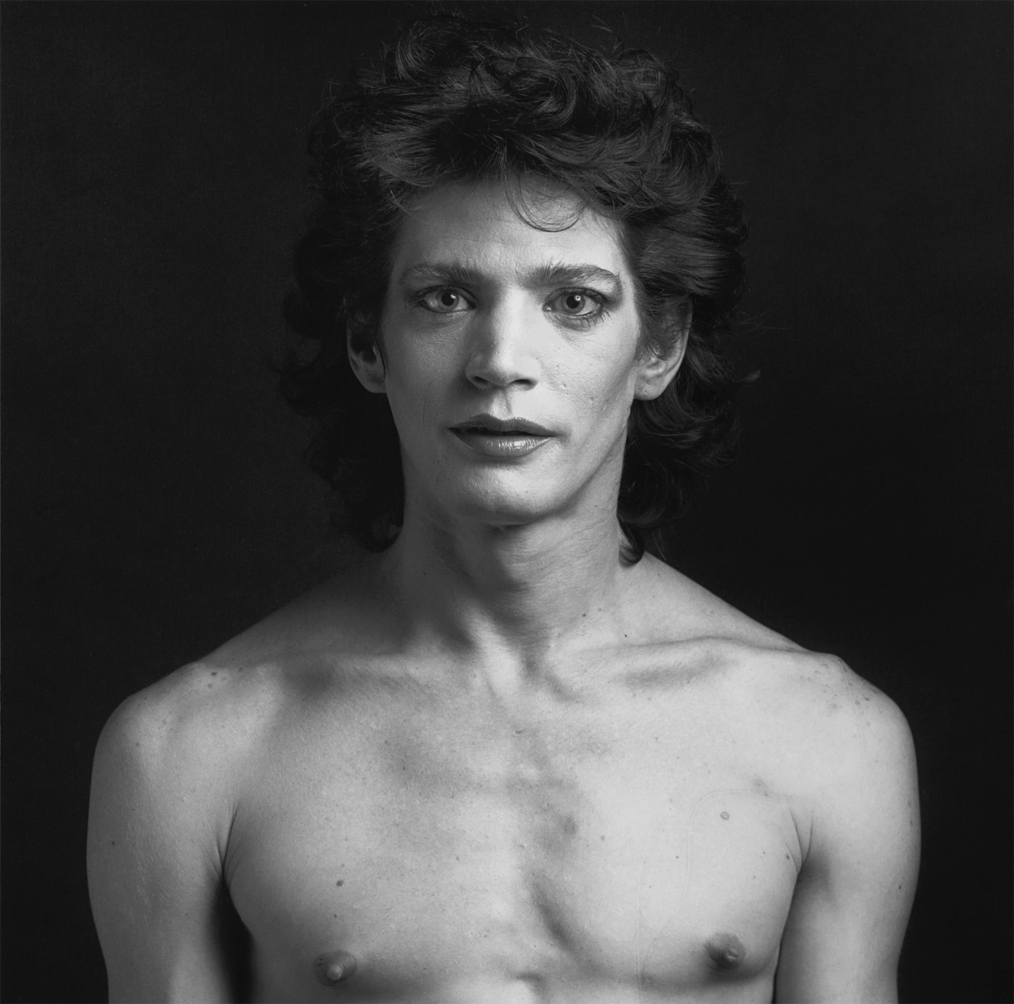Self-portrait, 1980. Courtesy of the Robert Mapplethorpe Foundation. 