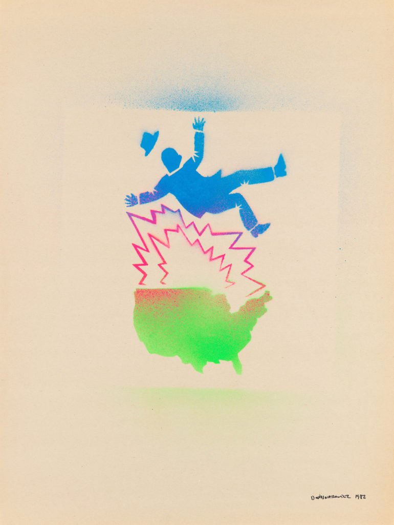 Drawing by David Wojnarowicz