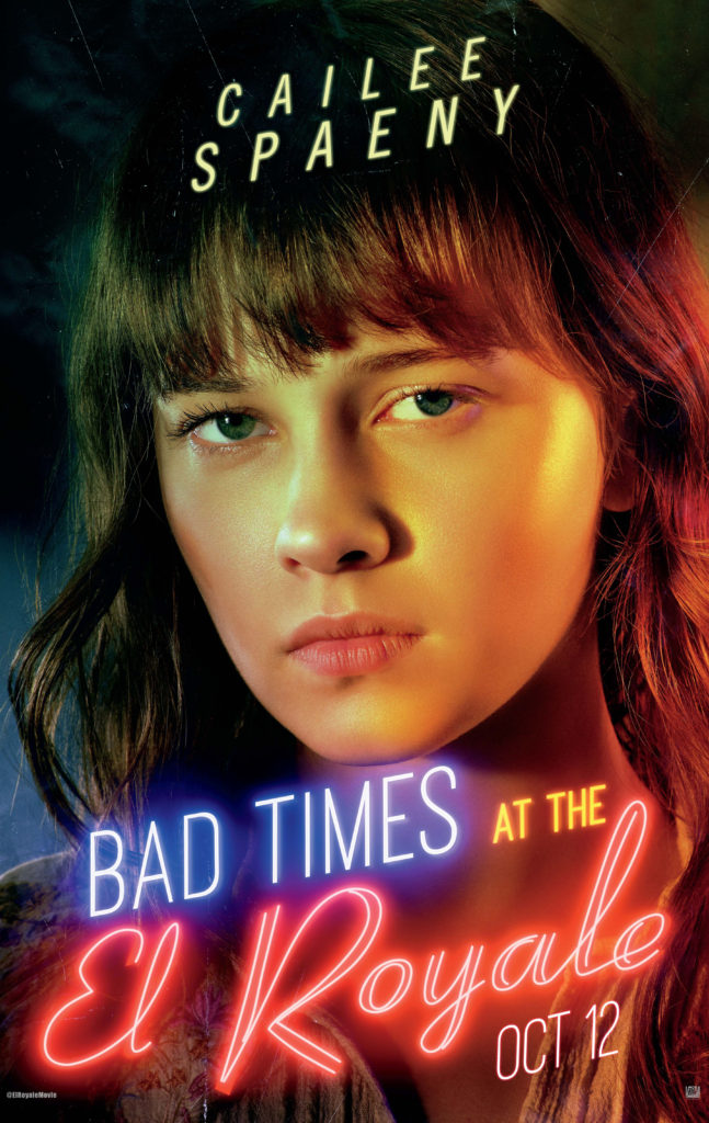 Cailee Spaeny movie poster Bad Times at the El Royale
