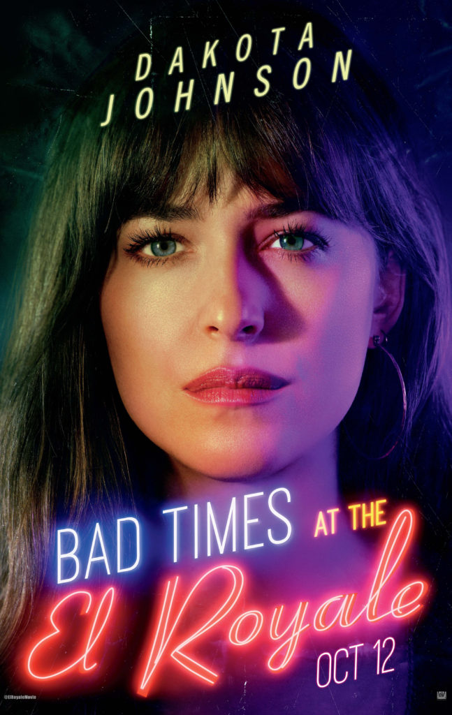 Dakota Johnson movie poster Bad Times at the El Royale