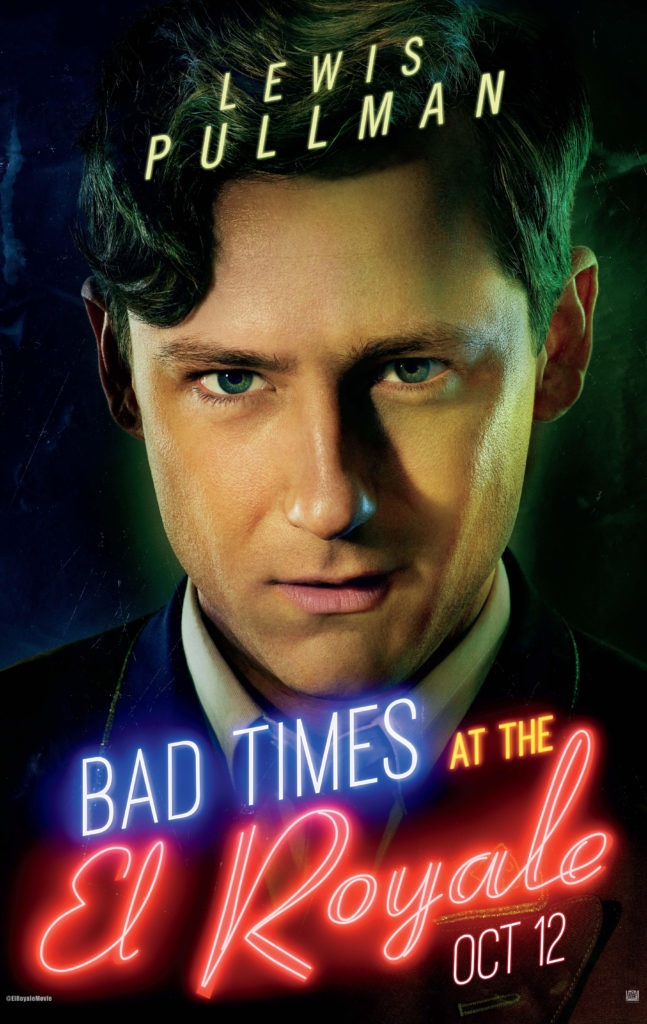 Lewis Pullman movie poster Bad Times at the El Royale