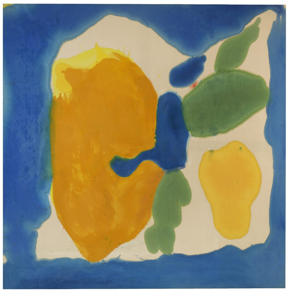 Painting by Helen Frankenthaler