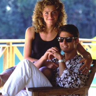 Tom Cruise and Elisabeth Shue in Cocktail