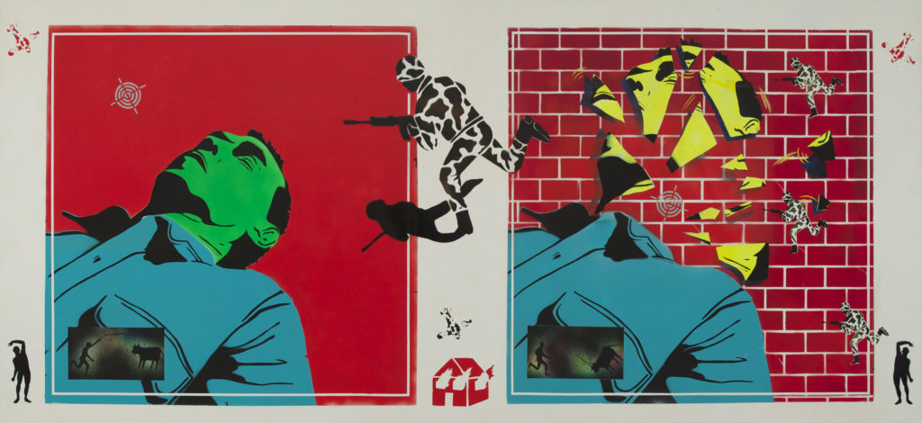 Painting by David Wojnarowicz