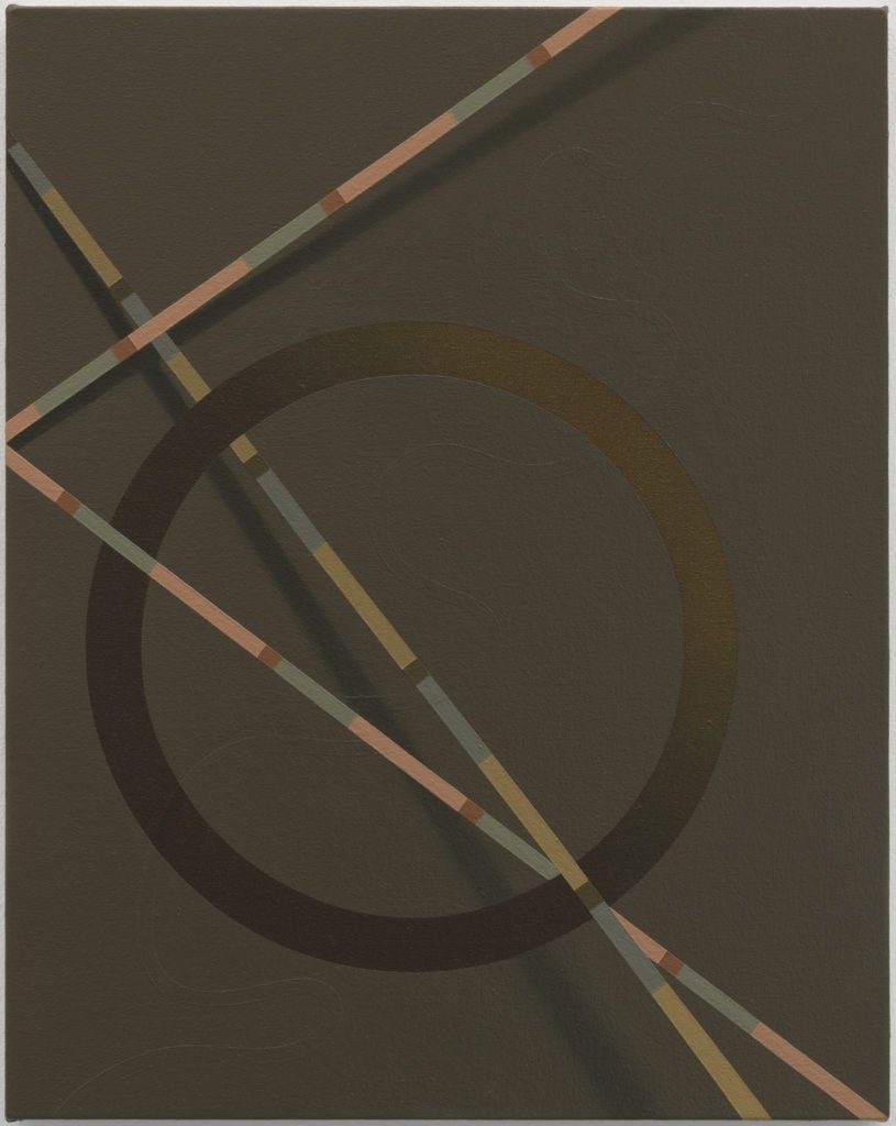 Painting by Tomma Abts