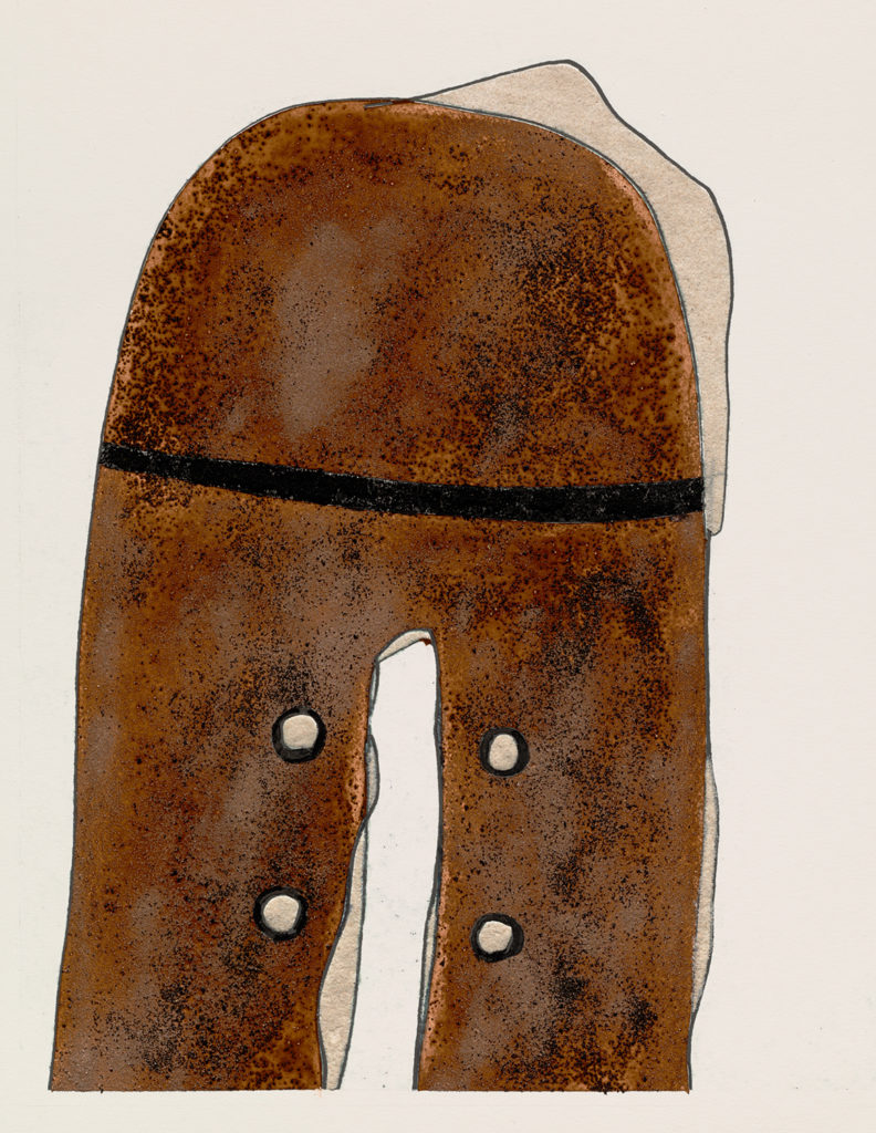 A Worn Shoe by Irving Penn