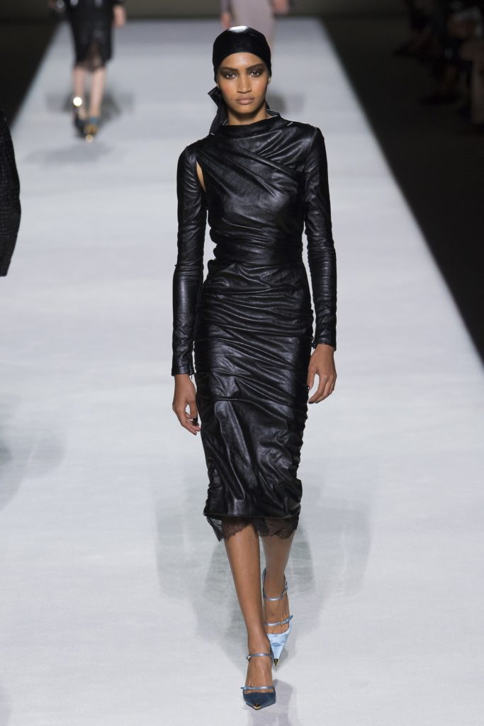 Tom_Ford Runway Spring Summer 2019 Runway Model in Black Leather.jpg_