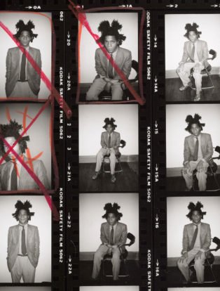 Jean-Michel Basquiat by Andy Warhol