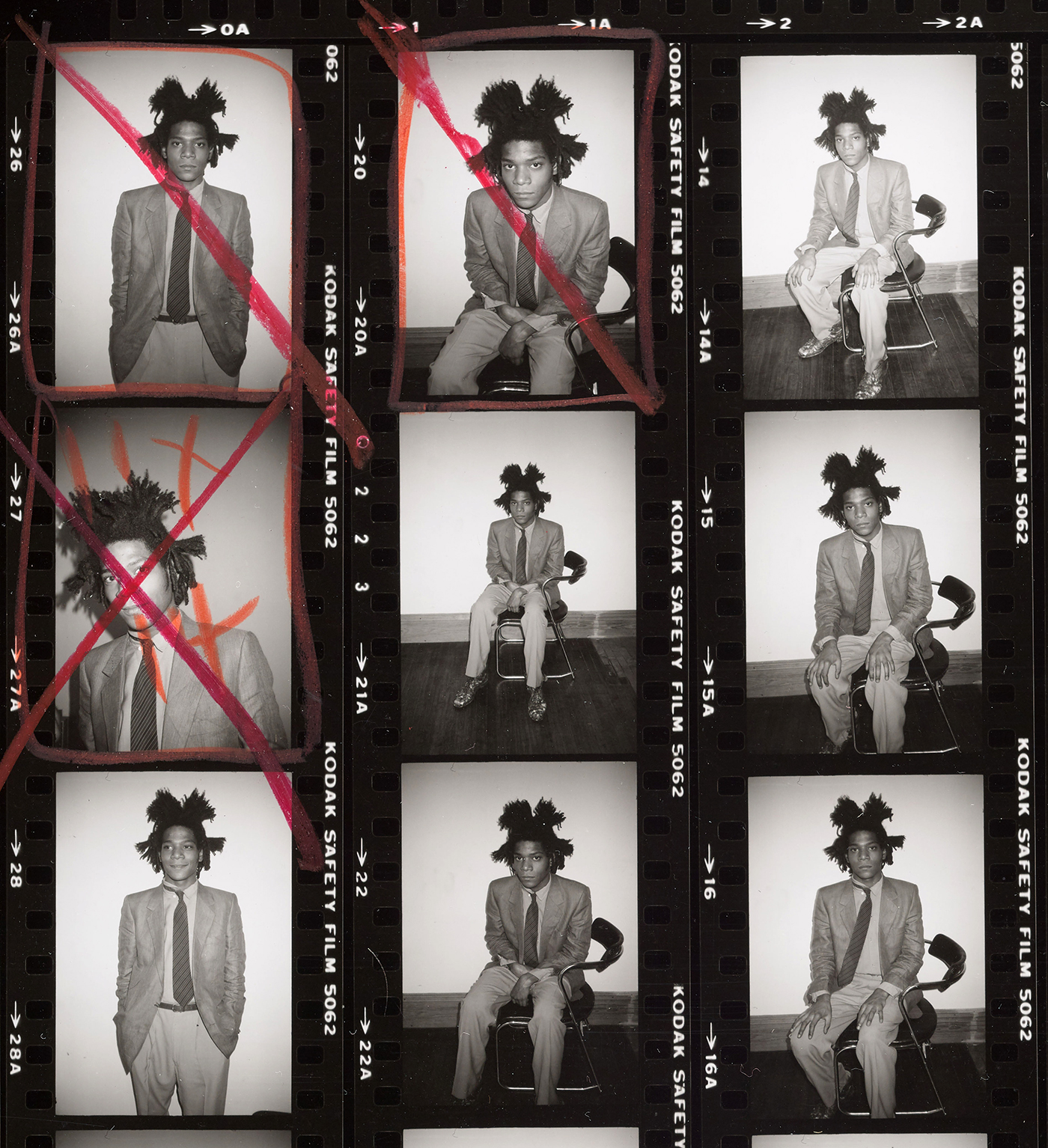 Jean-Michel Basquiat by Andy Warhol