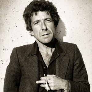 Leonard Cohen by David Boswell. 20 October 1978.