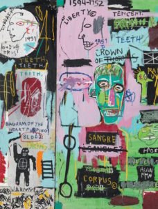 Painting by Jean-Michel Basquiat