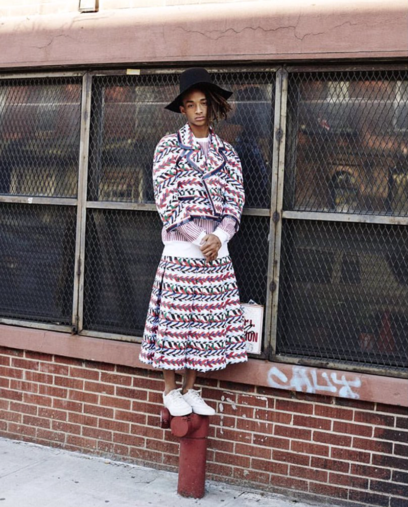 Jaden smith on water pipe