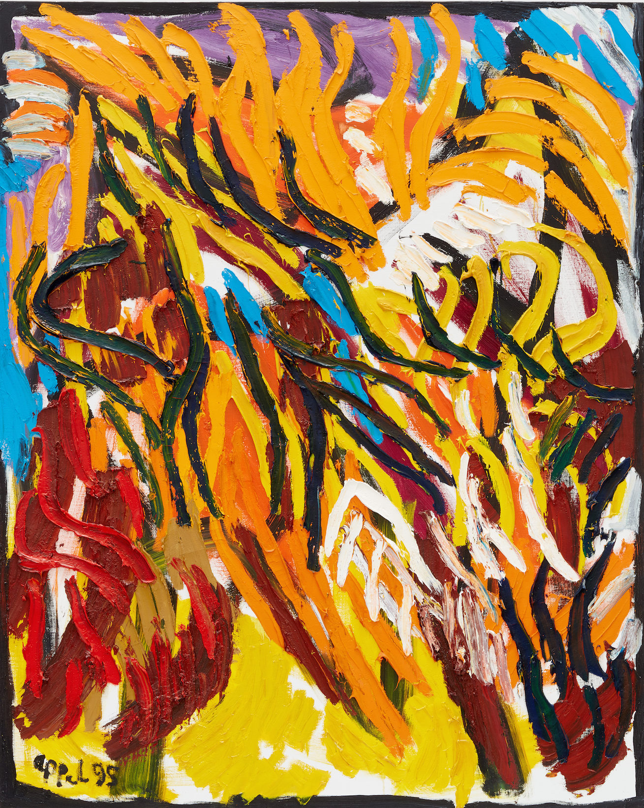 Karel Appel painting