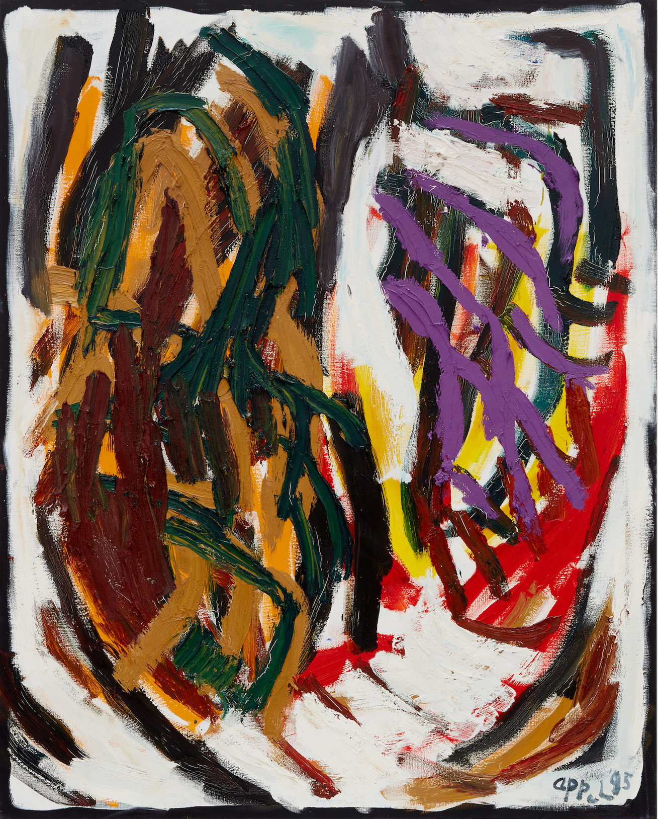 Karel Appel painting