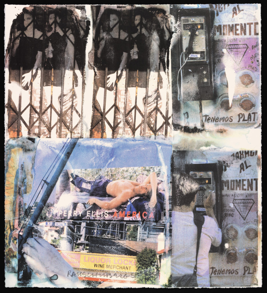 Print by Robert Rauschenberg