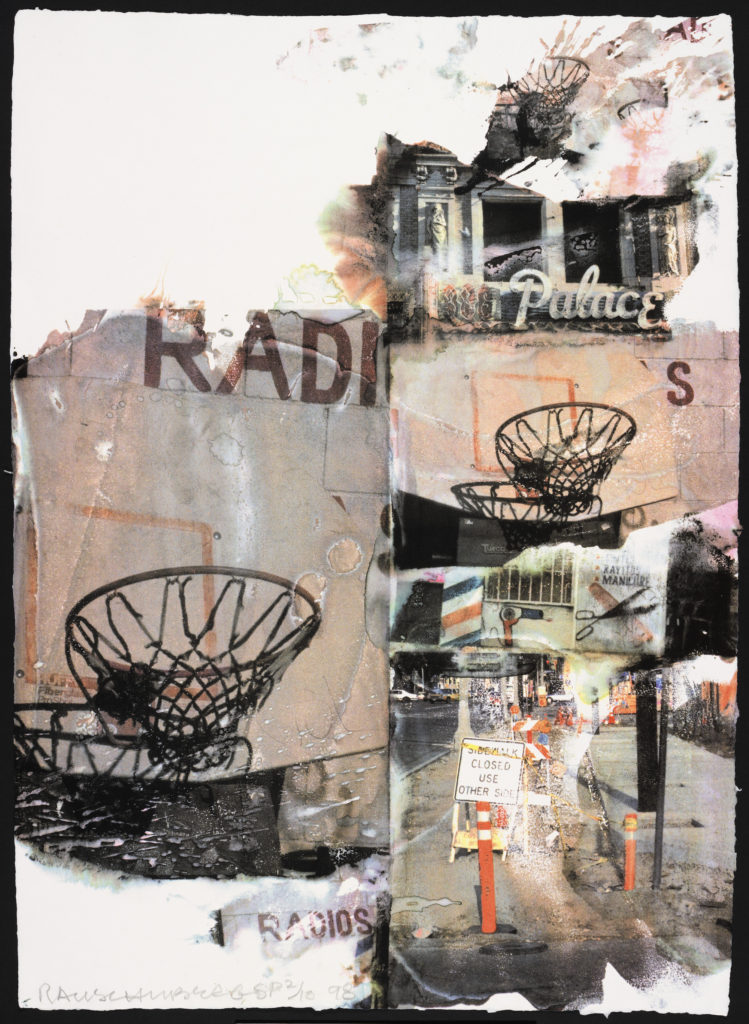 Print by Robert Rauschenberg