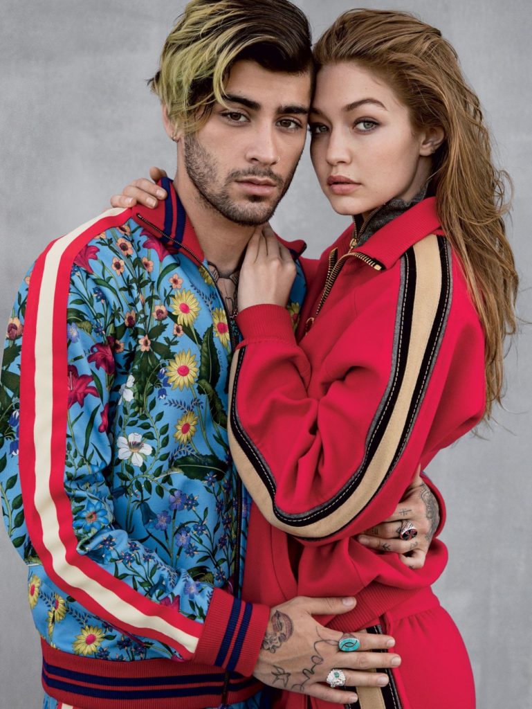 Zayn Malik Gigi Hadid Vogue Couples Fashion Style
