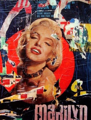 Collage by Mimmo Rotella