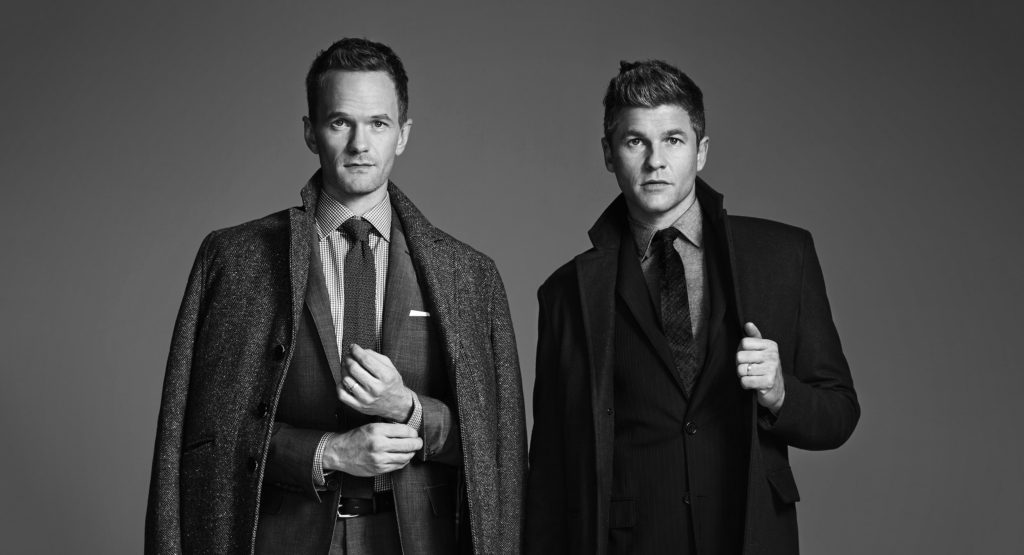 Neil Patrick Harris David Burtka London Fog Fashion Style
