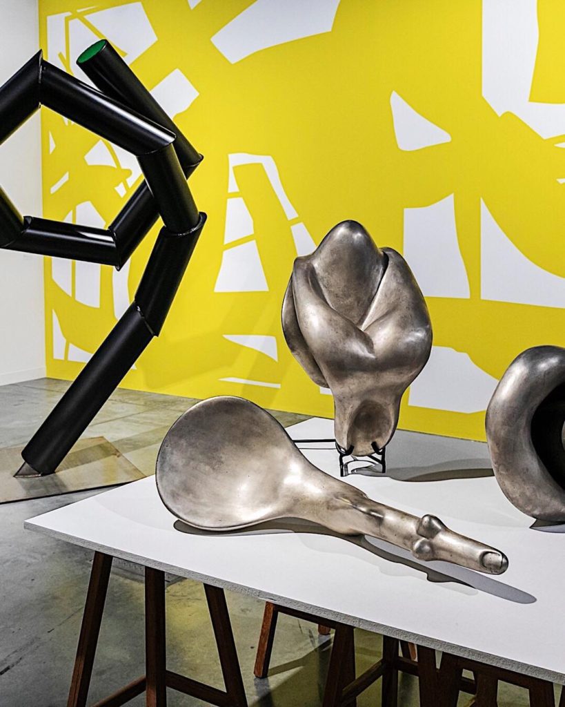 Artwork by Mark Handforth, Tunga, and Arturo Herrera