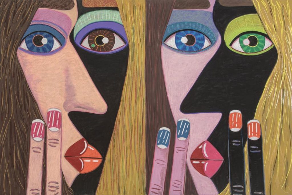 Painting by Brian Calvin