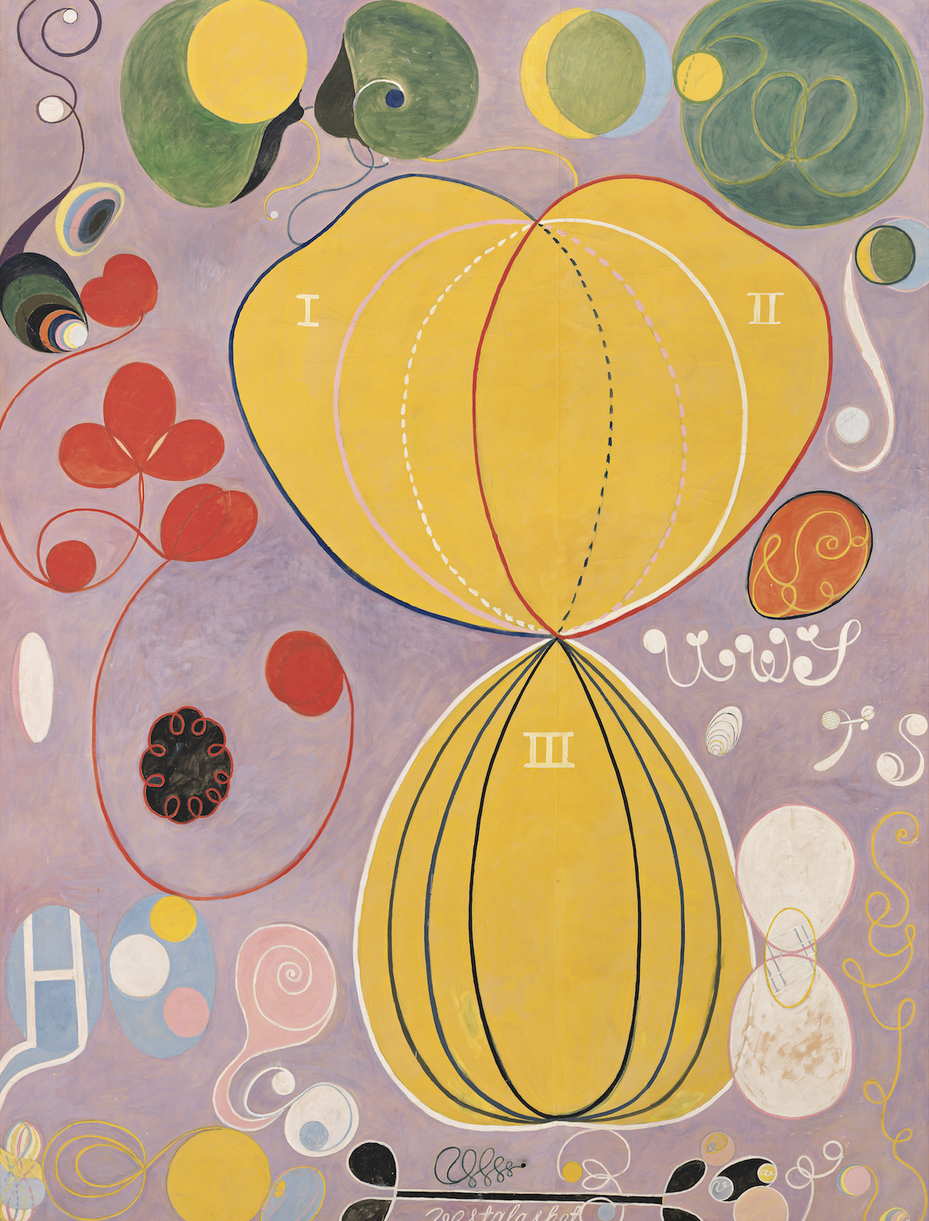 Painting by Hilma af Klint