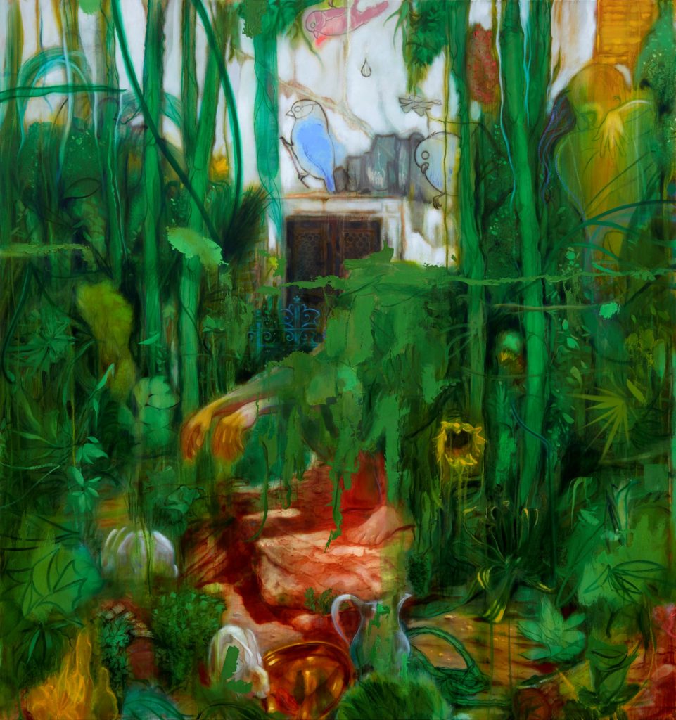 Painting by Nigel Cooke