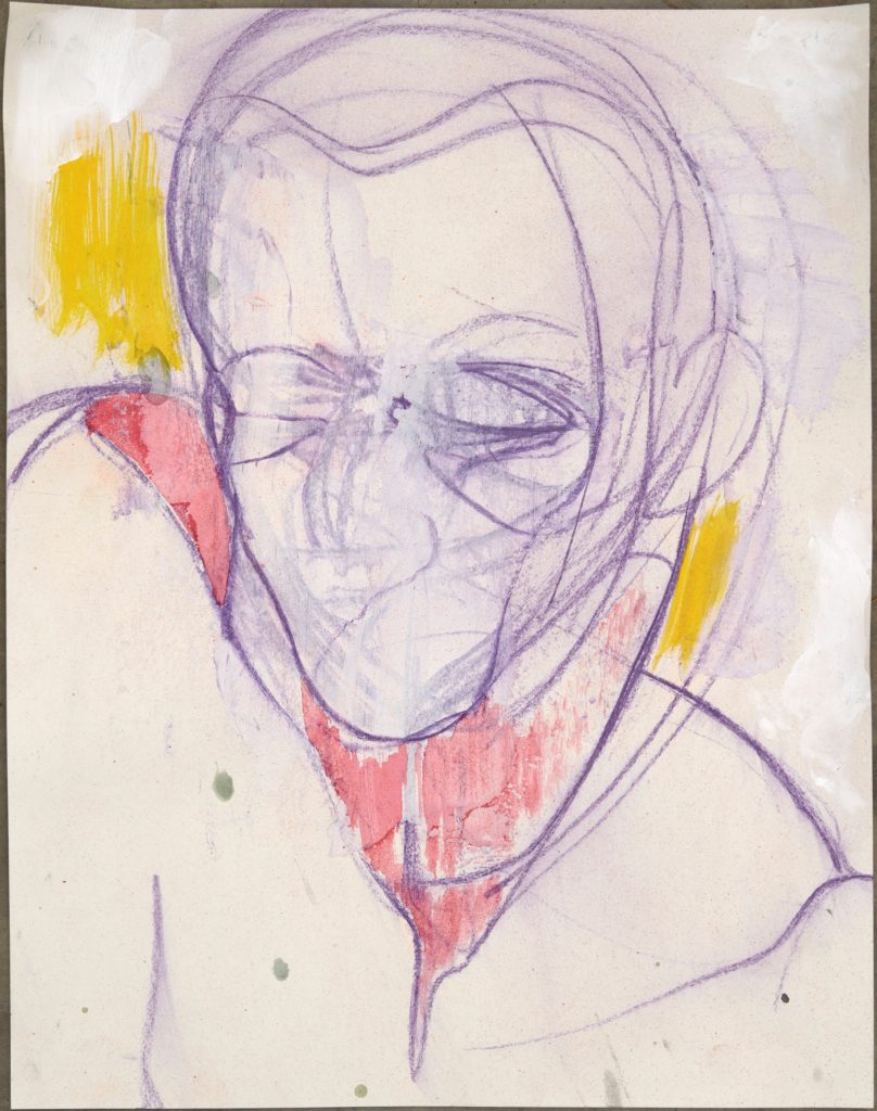 Drawing by Nigel Cooke