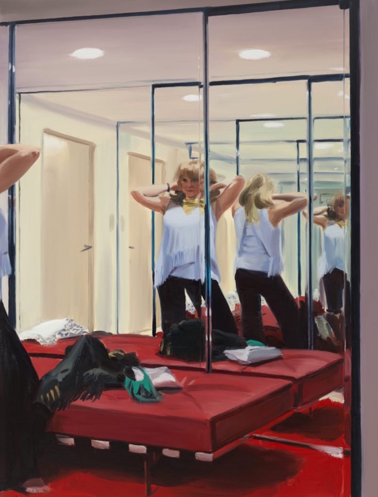 Painting by Caroline Walker