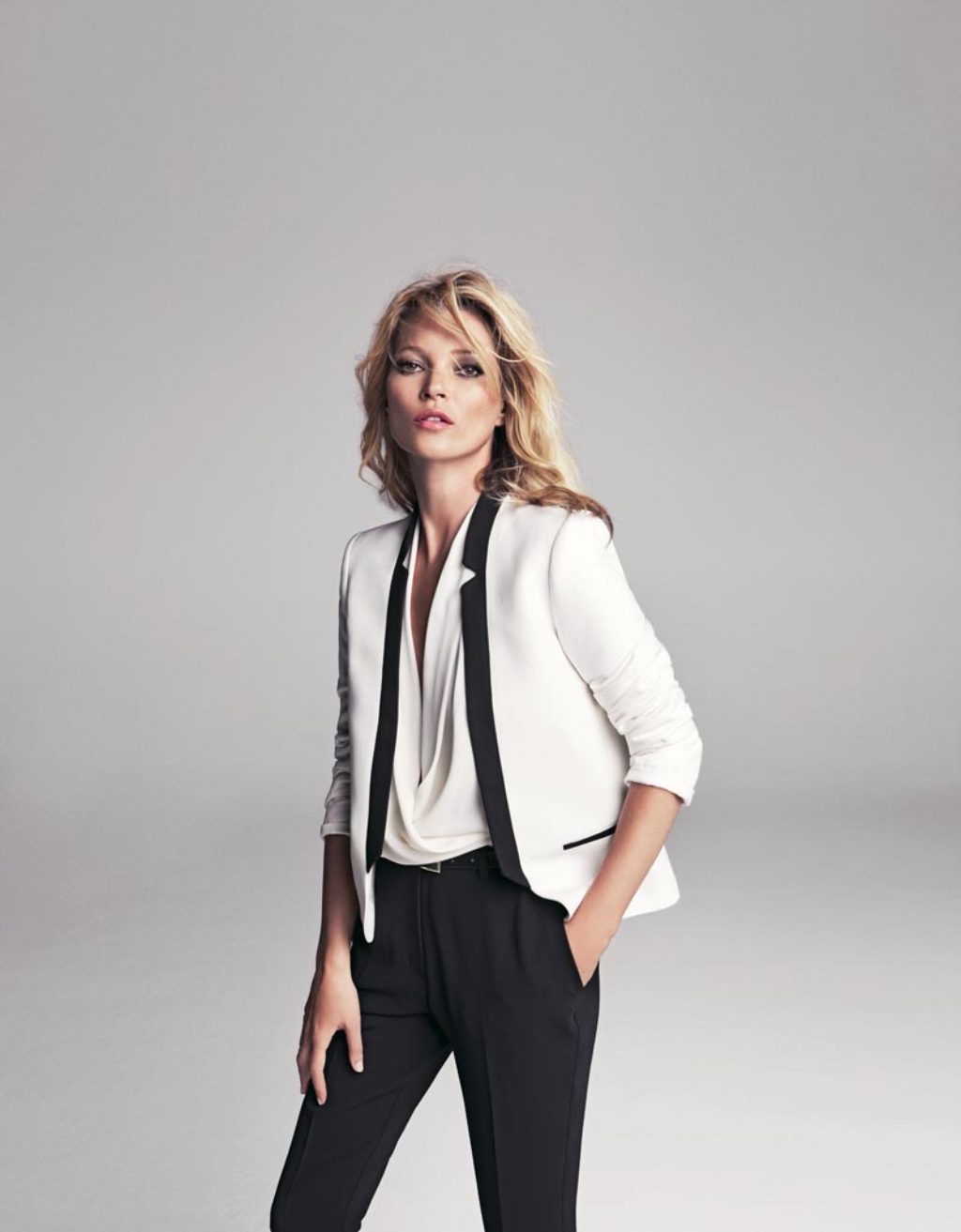 Kate Moss tuxedo