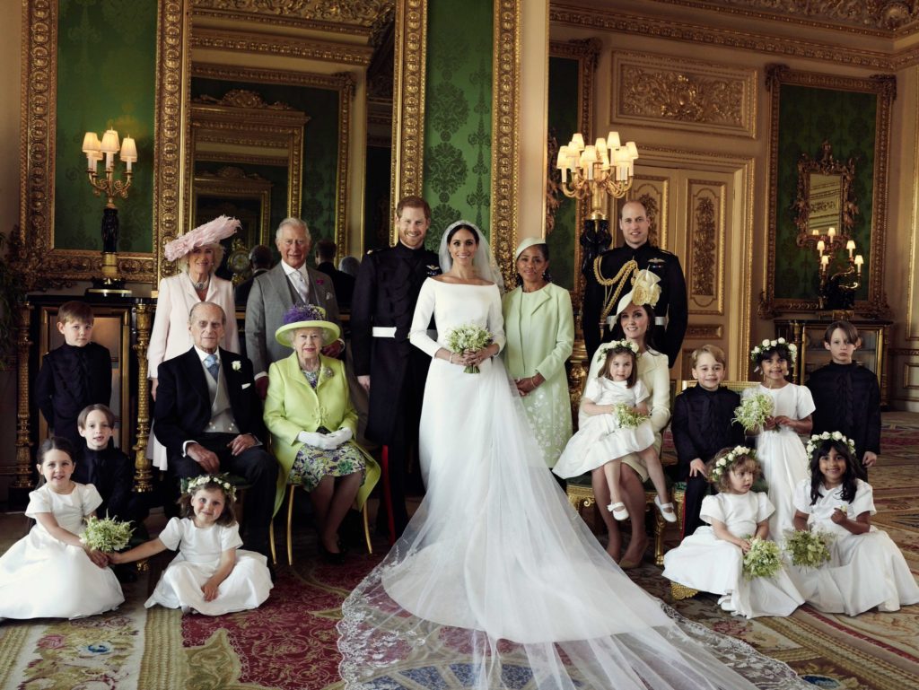 The Duke and Duchess of Sussex at their Royal Wedding