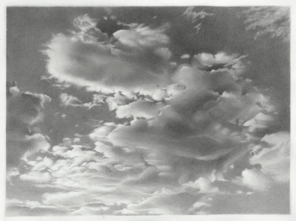 Drawing by Vija Celmins