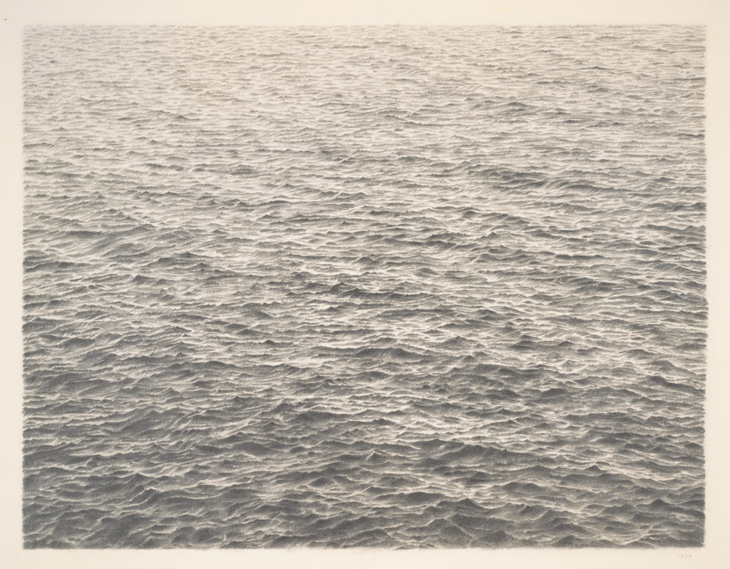 Drawing by Vija Celmins