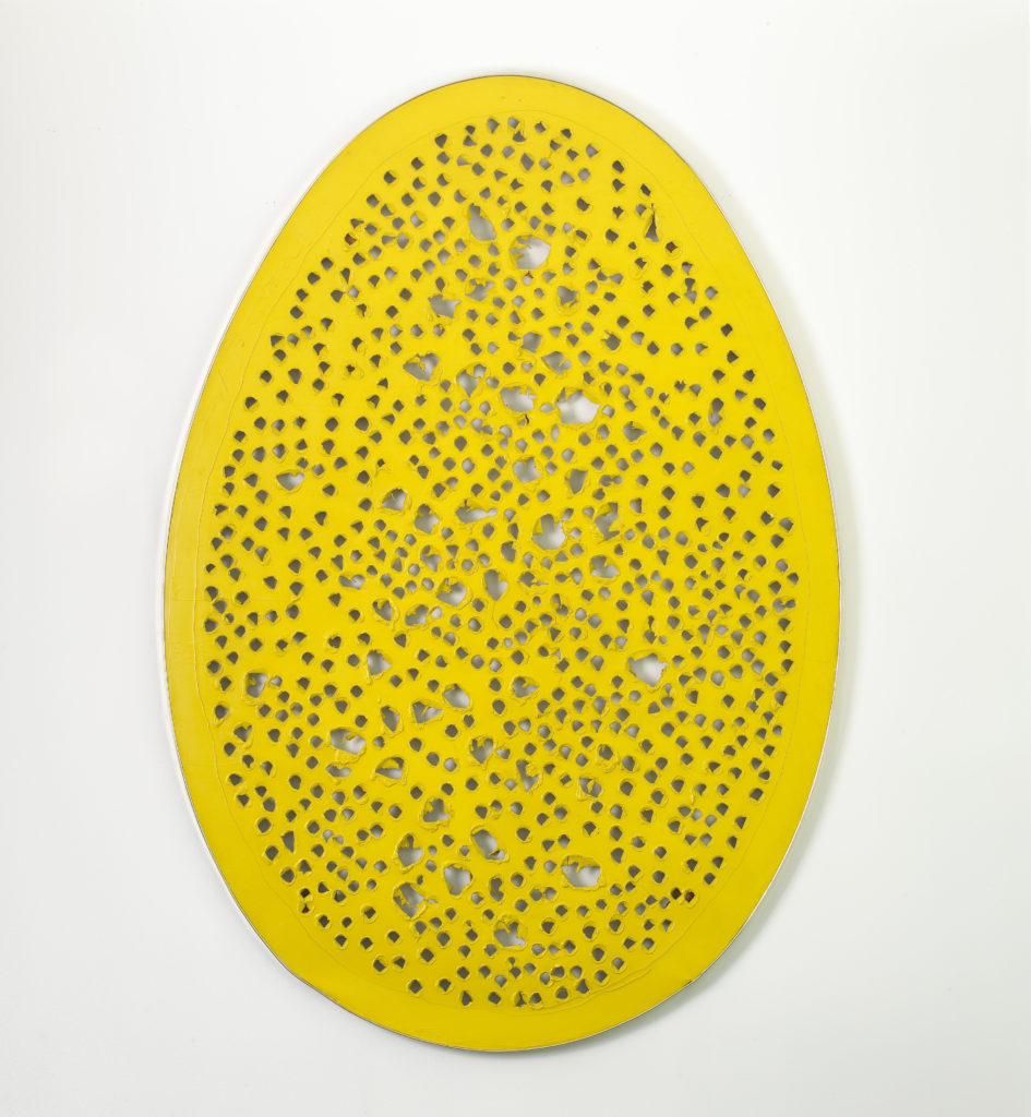 Artwork by Lucio Fontana