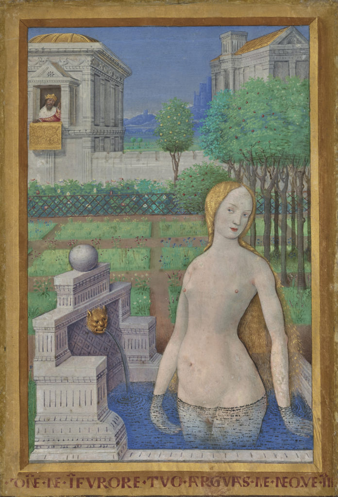 Painting by Jean Bourdichon