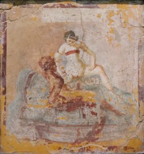 Erotic scene Pompeii