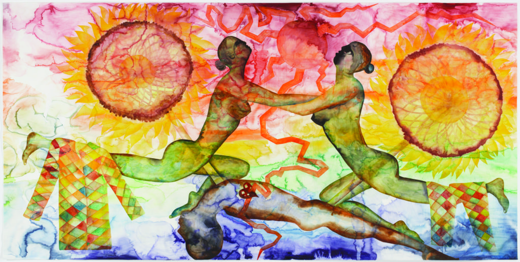 Painting by Francesco Clemente
