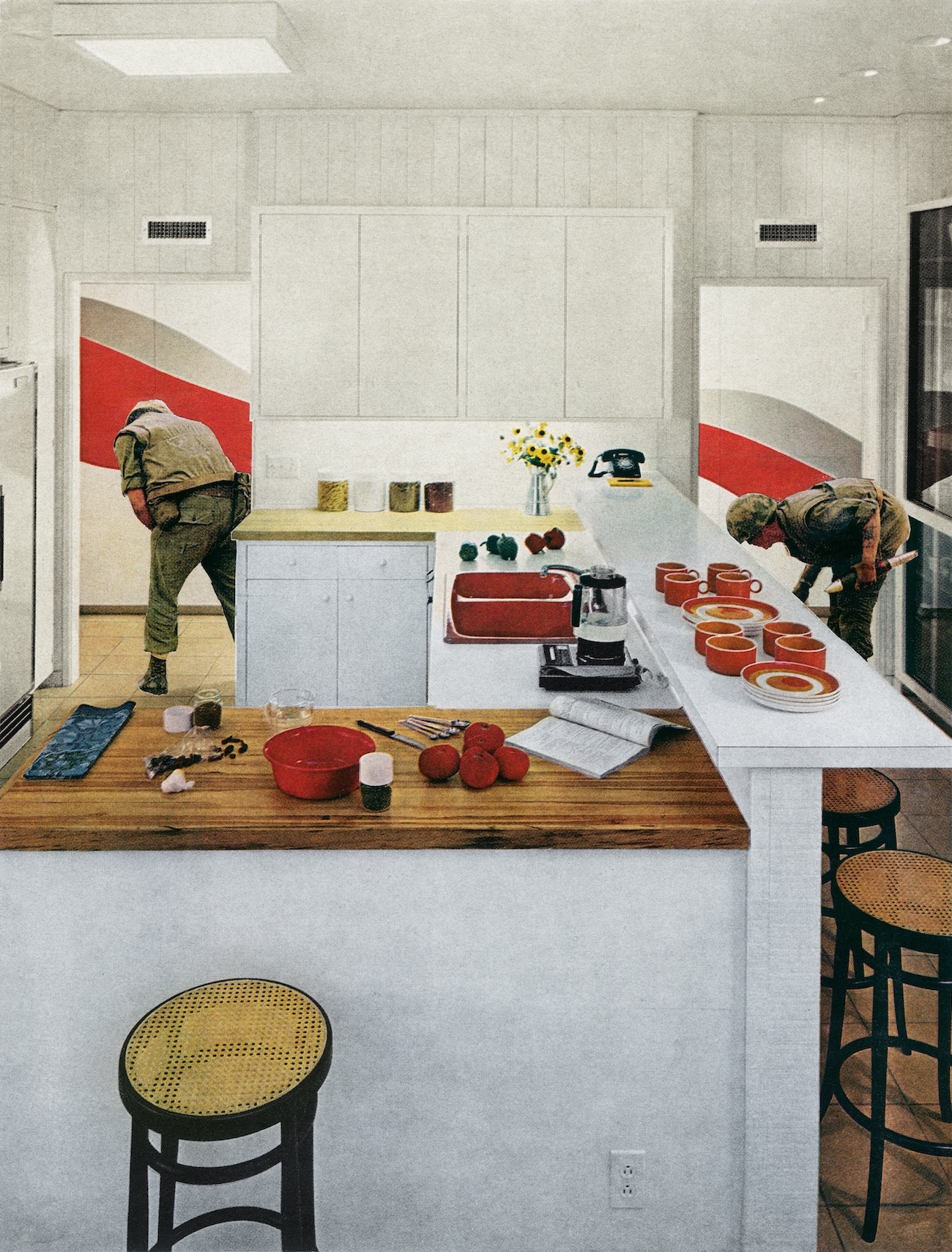 Collage by Martha Rosler
