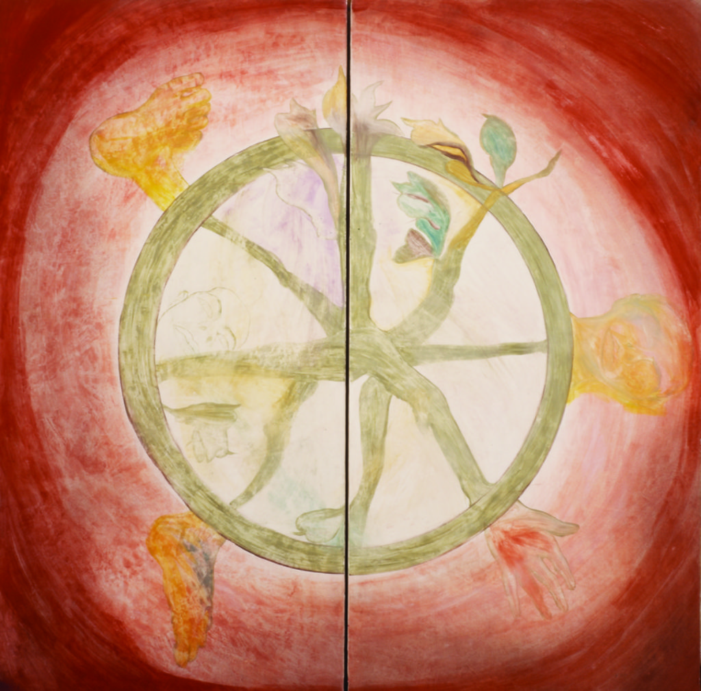 Painting by Francesco Clemente