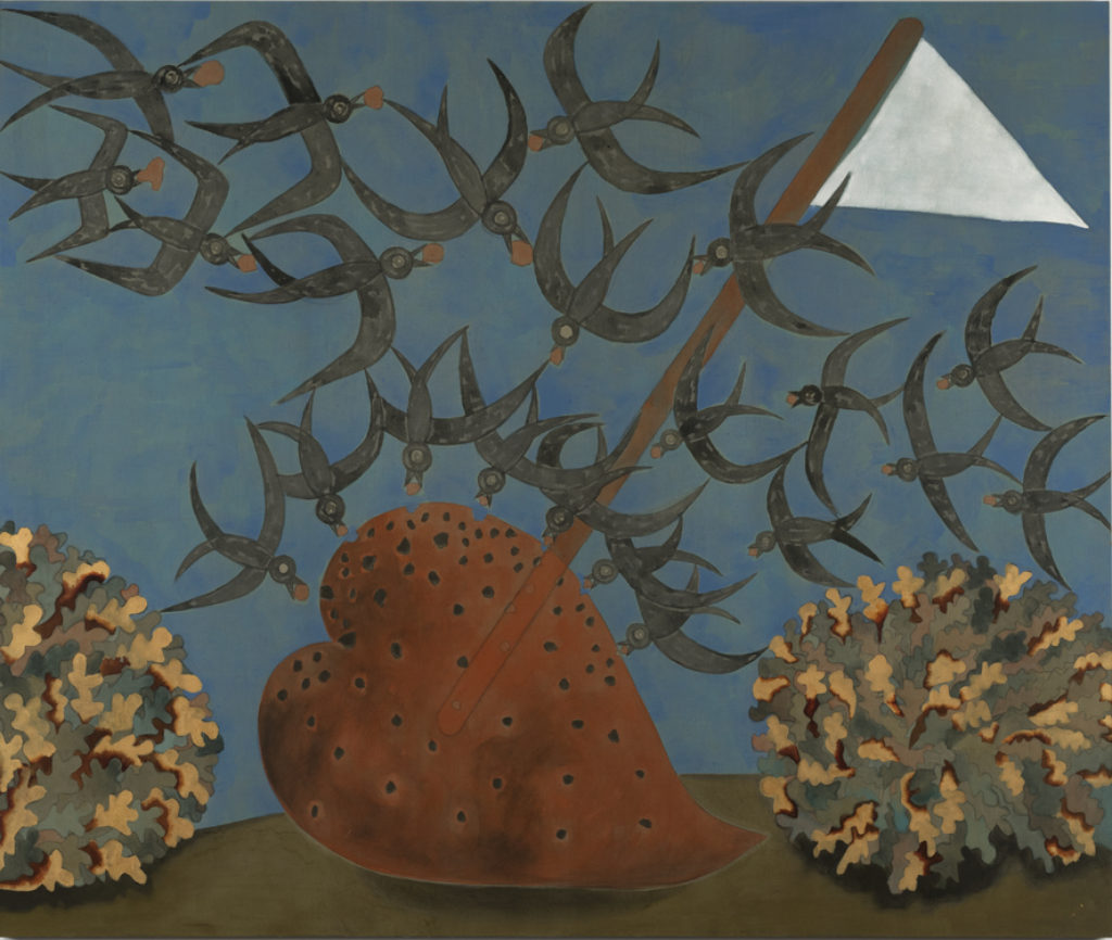 Painting by Francesco Clemente
