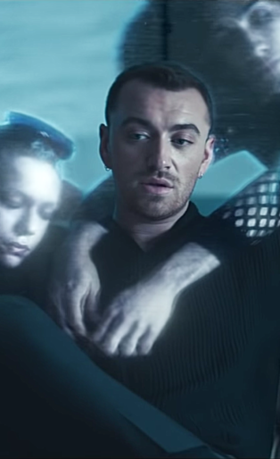 sam smith dancing with a stranger