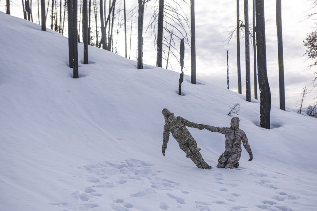 Video still from Matthew Barney